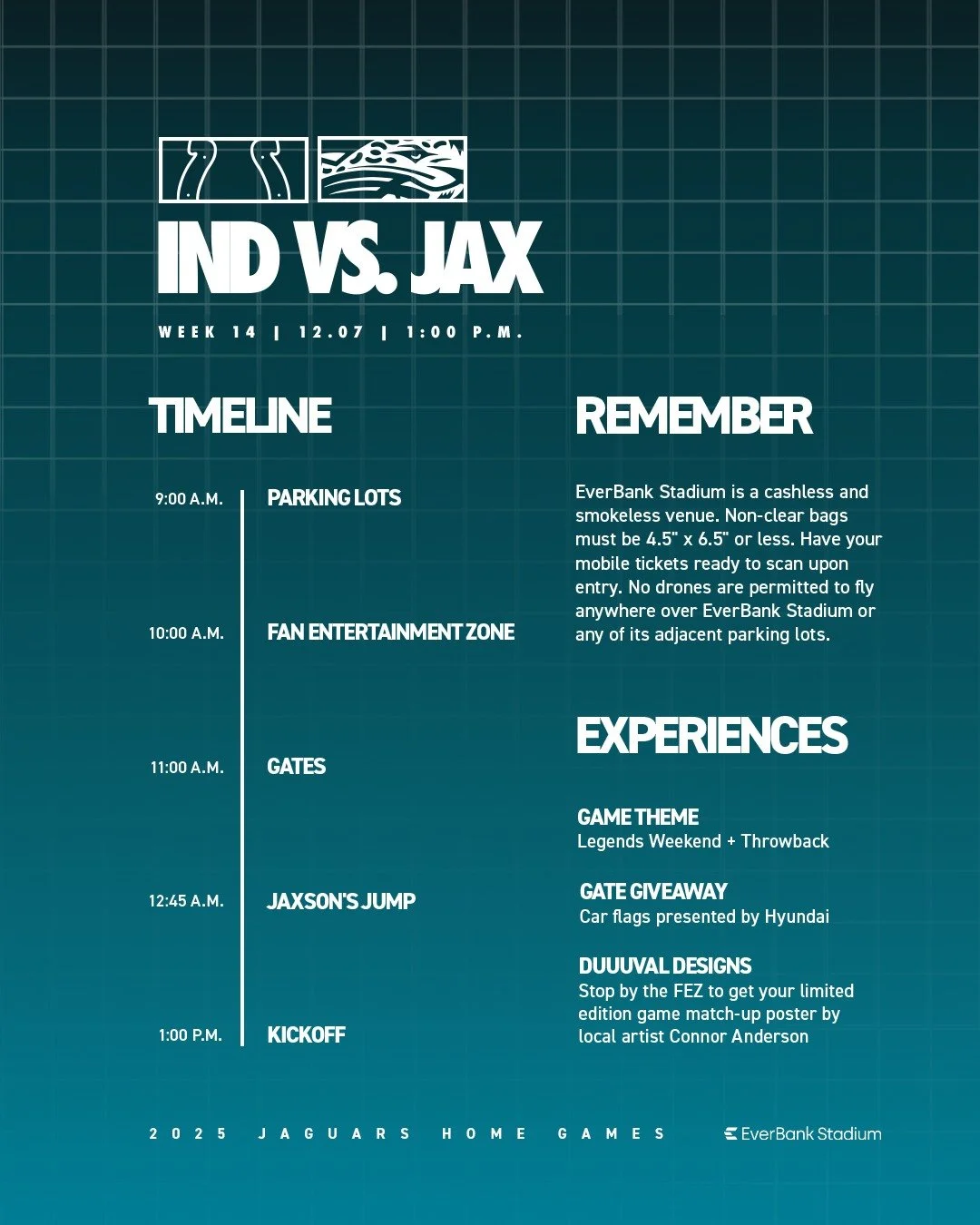 The AFC South runs through Jacksonville. 

#INDvsJAX