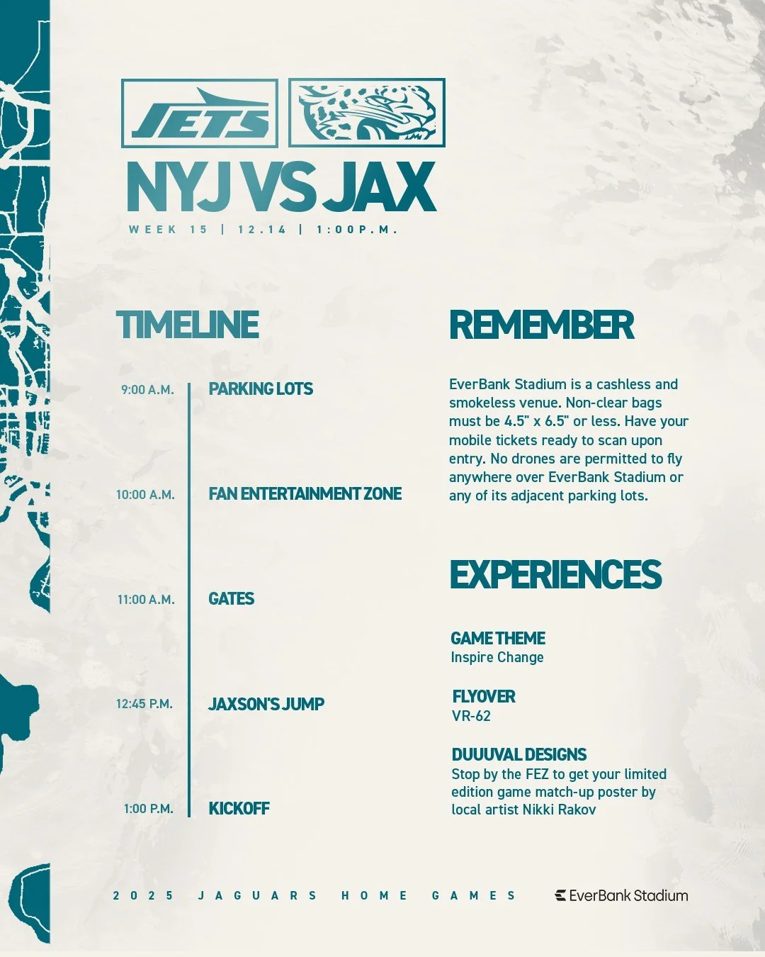 It's game day at The 'Bank! 🔒⬇️🏦

#NYJVSJAX