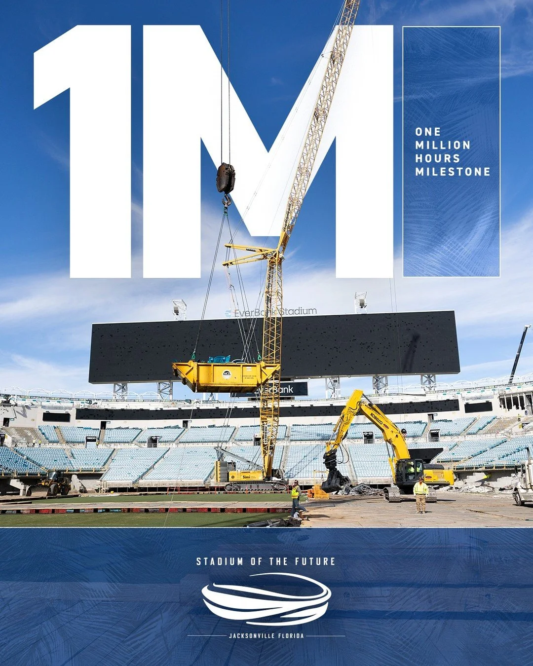 Thank you to our Stadium of the Future construction partners and crew! 🏗️