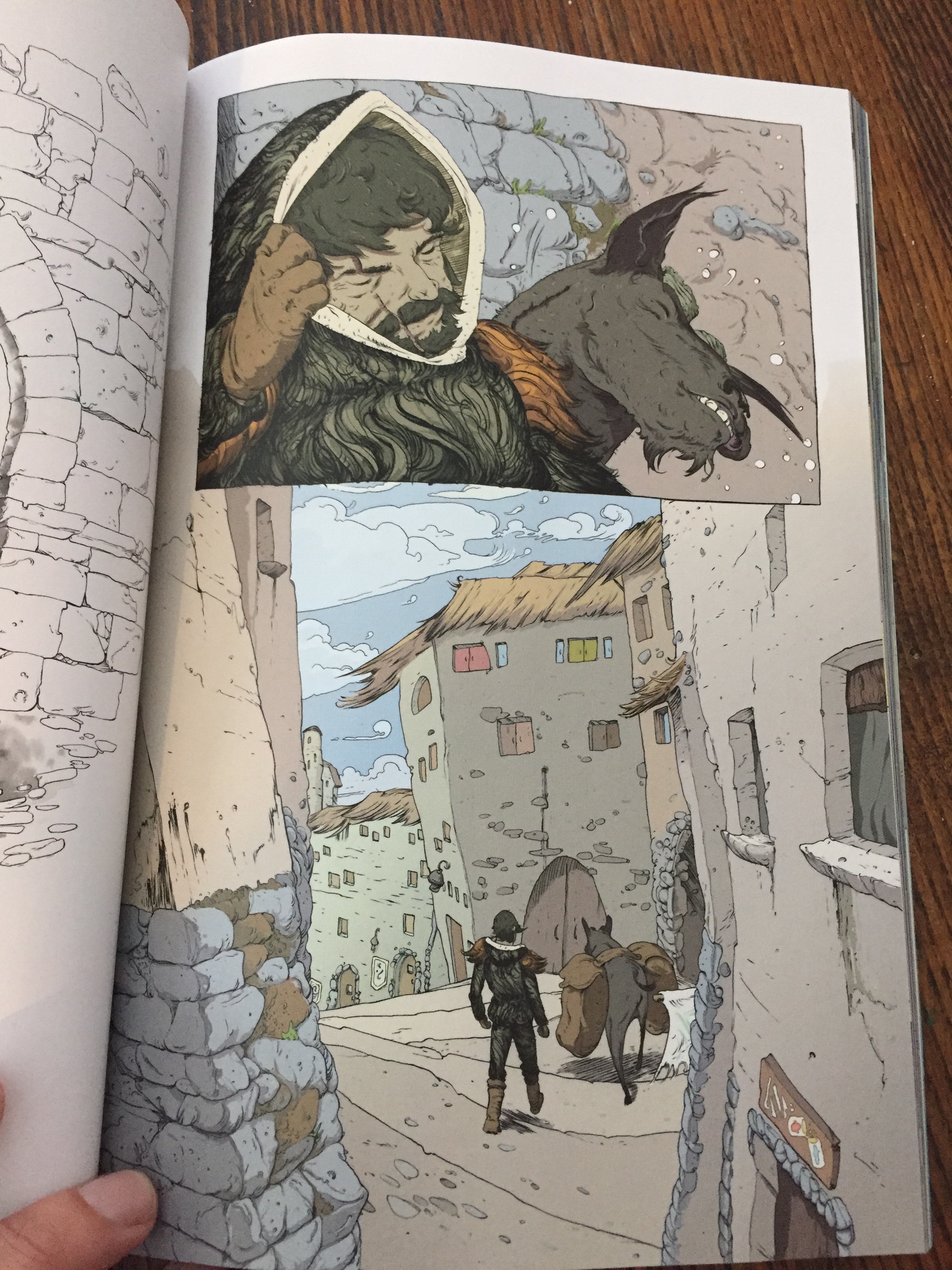 lovely twisty streets of the Old Town