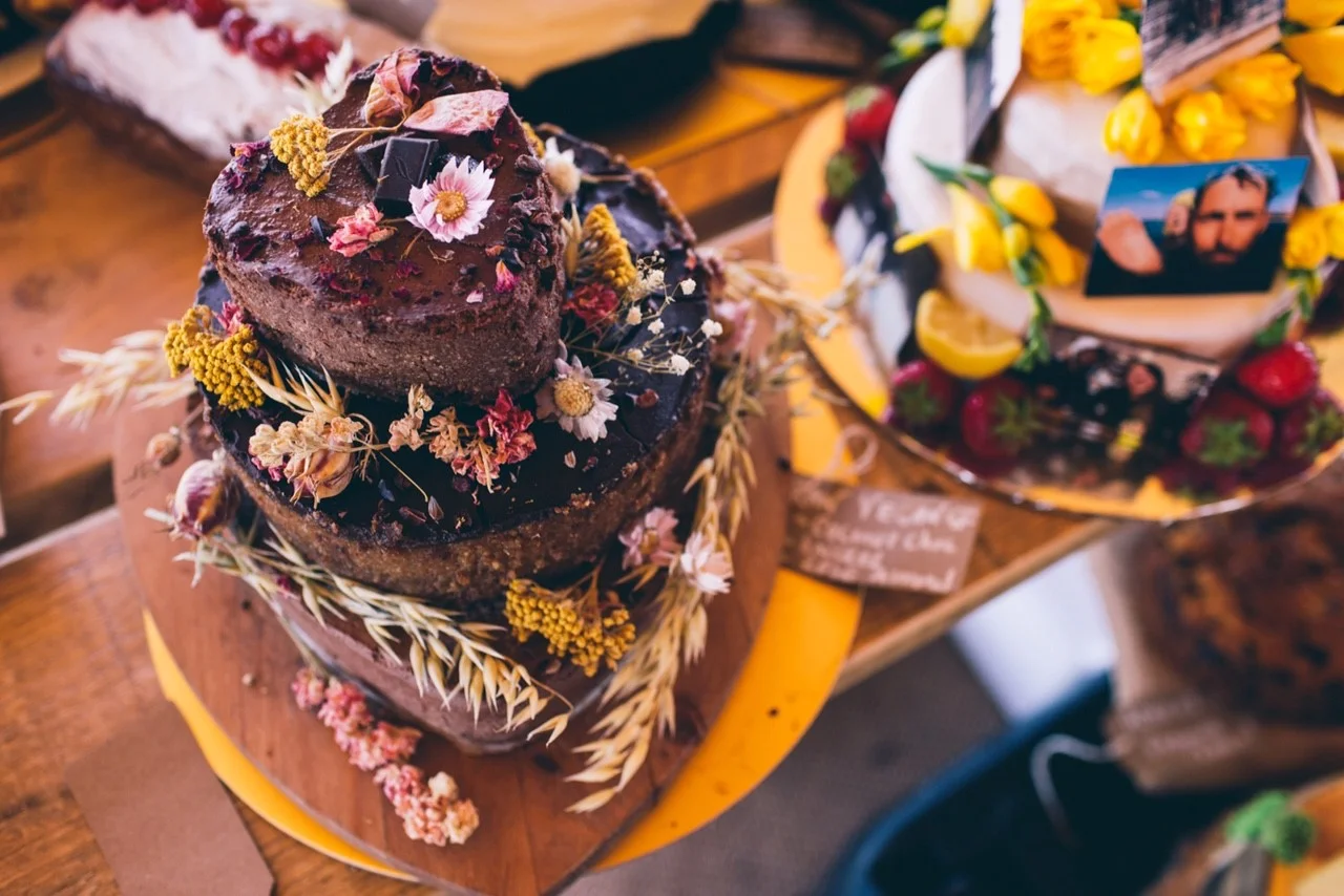To satisfy the sweet tooth Hannah and James had British Bake Off style table where friends and family brought their very best baked goods - all judged by an expert panel including our own Ben Quinn, who’s cousin Frances in fact won the real GBBO!