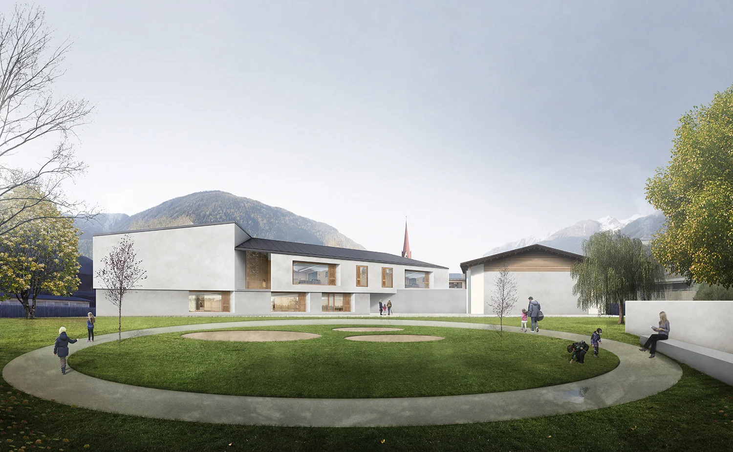 RVA is finalist in the competition for the Kindergarten in St. Georgen of Brunico, Italy
