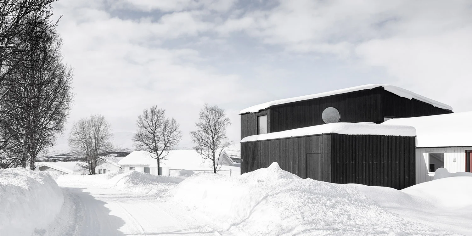 Bregnevegen private house in Tromsø, Norway