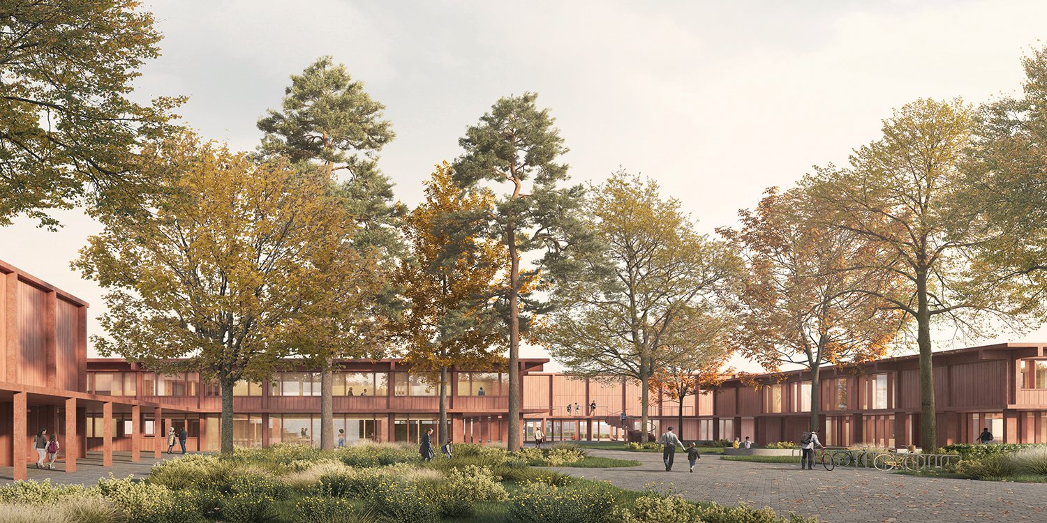 Third prize in the competition for a school complex in Bottanuco 