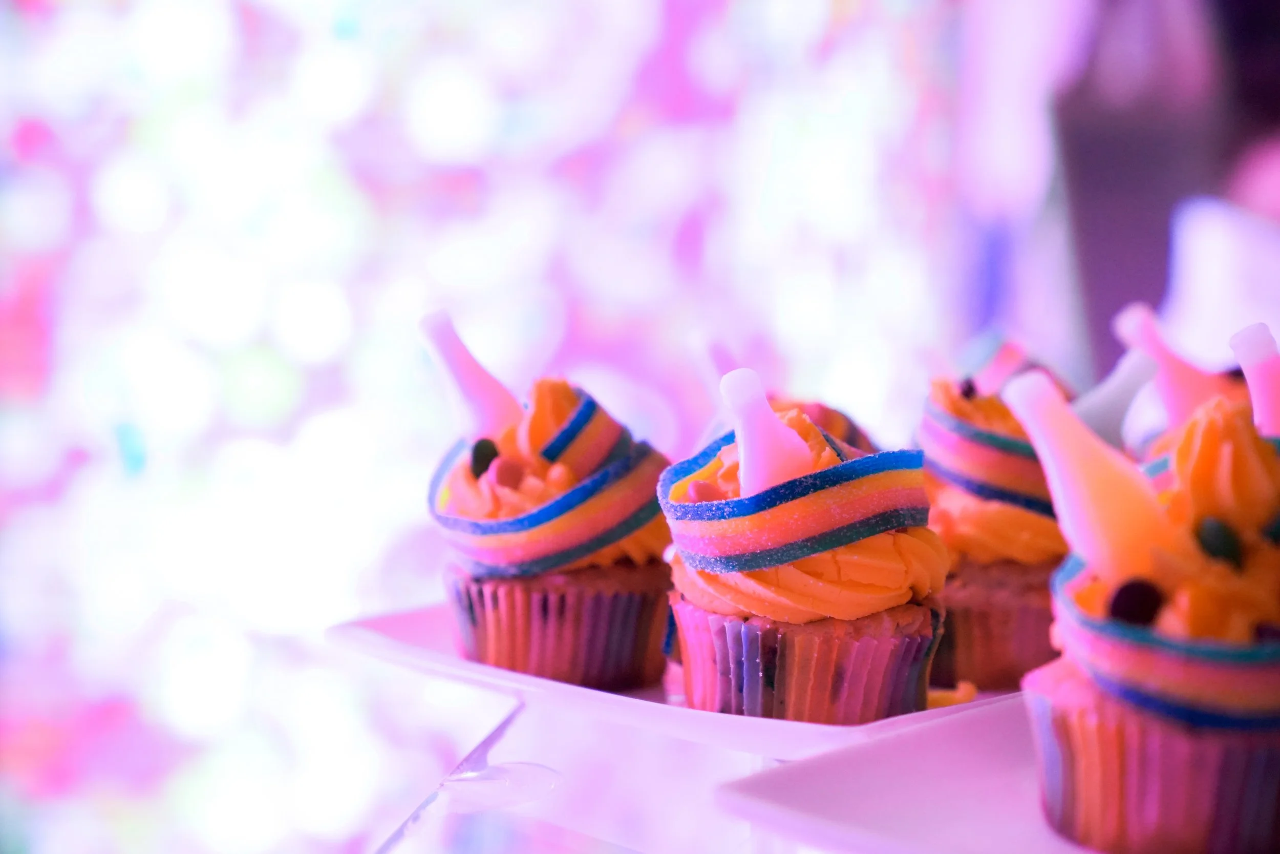 Over the Rainbow Cupcake