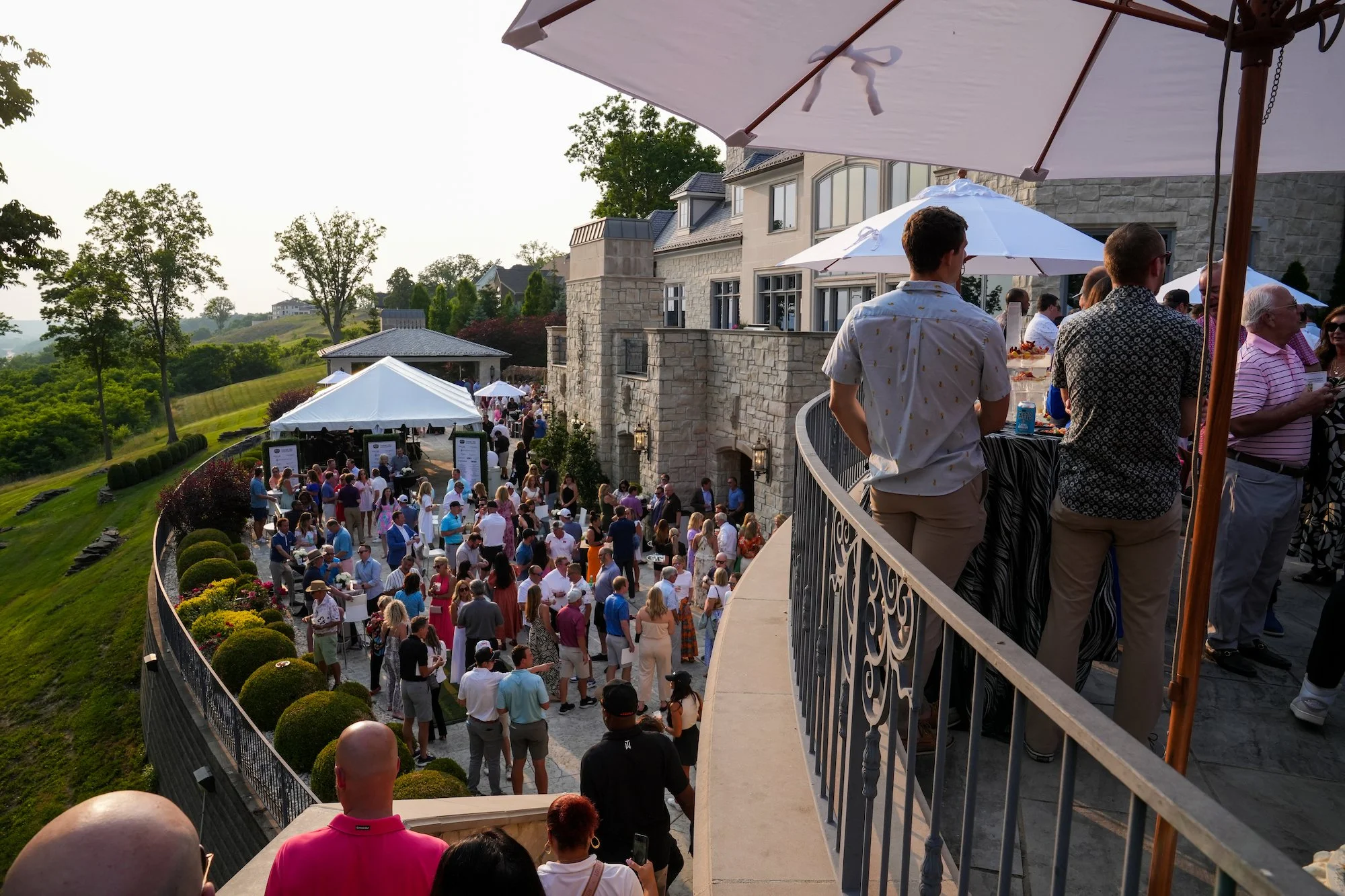  Hundreds attend the after party of the Inaugural Joe Burrow Foundation Golf Invitational Monday, June 5, 2023. Nearly one million dollars was raised to provide resources and support to the underprivileged and theunderserved in Ohio and Louisiana. 