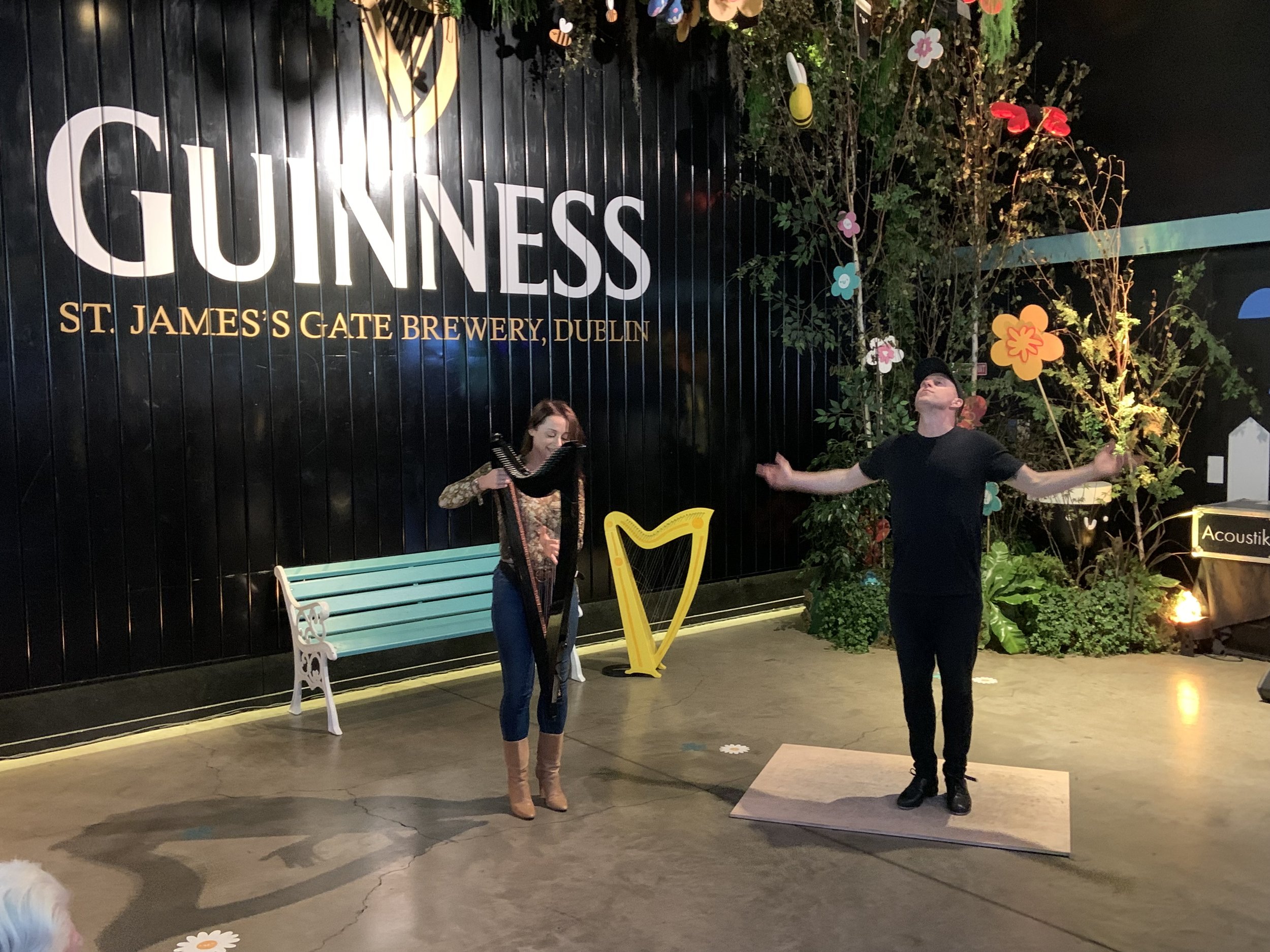 Entertainment at Guinness