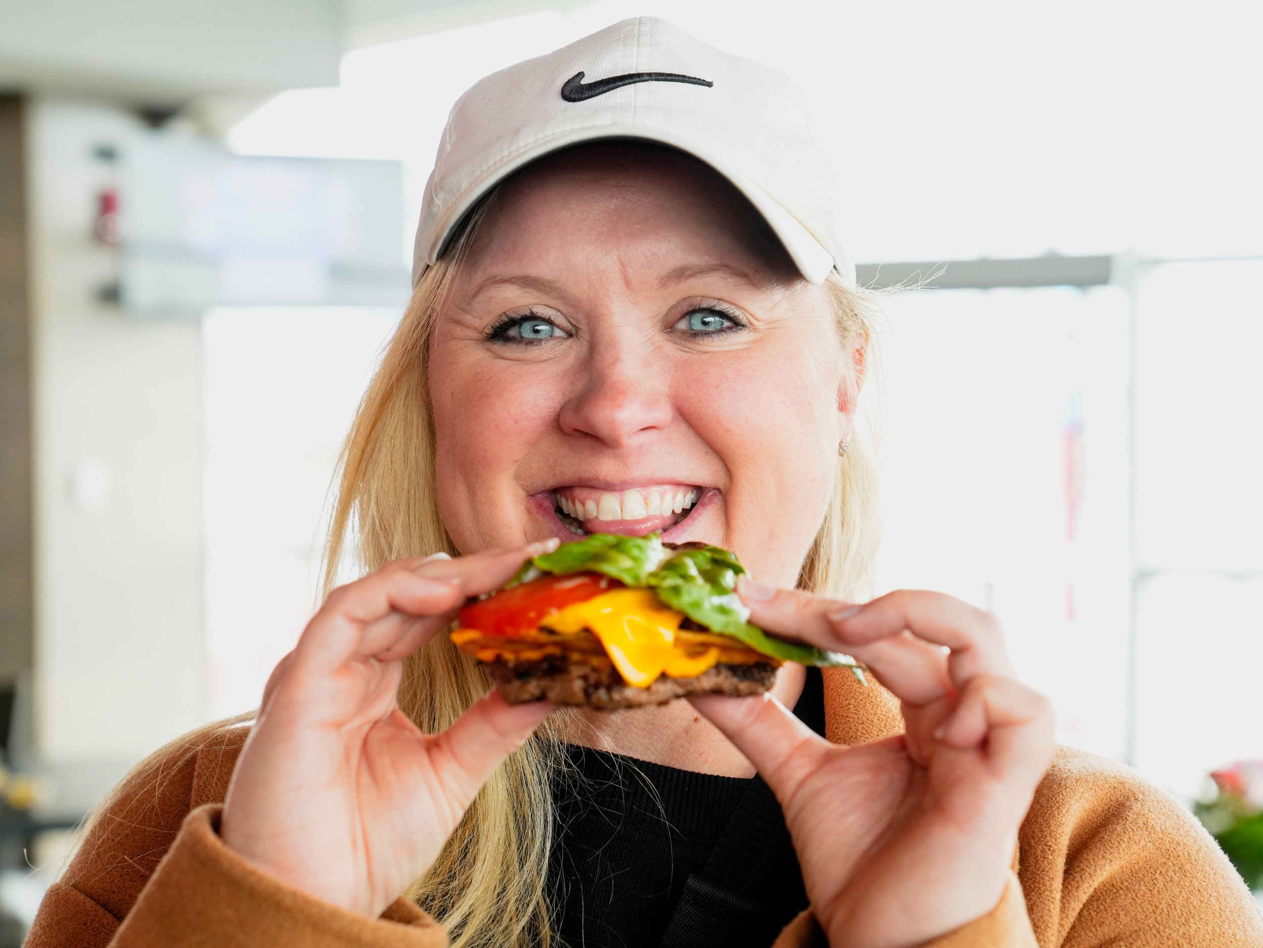 Lauren's Favorite:  The Loaded Nacho Burger