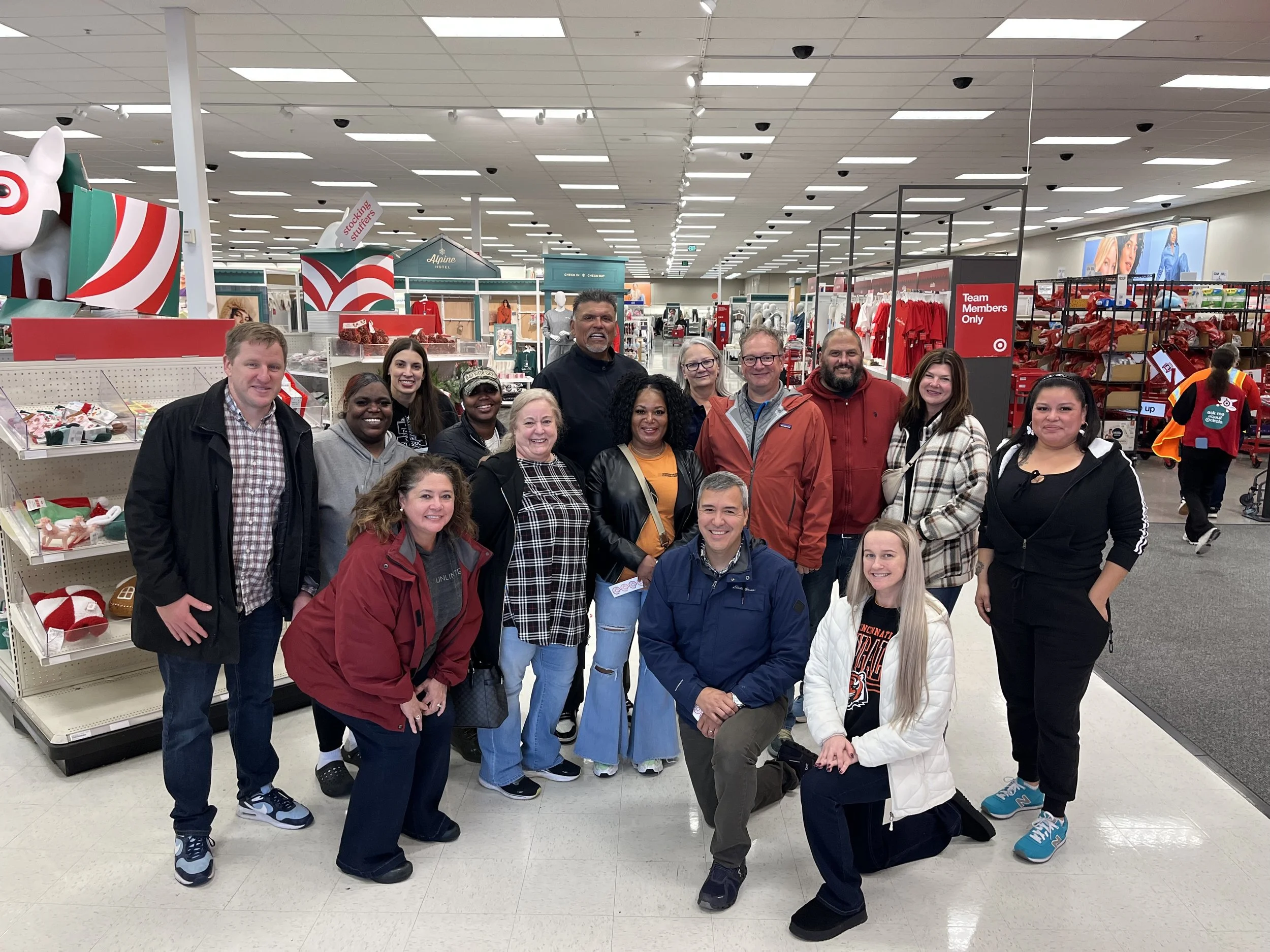 Anthony and Links Unlimited Volunteers