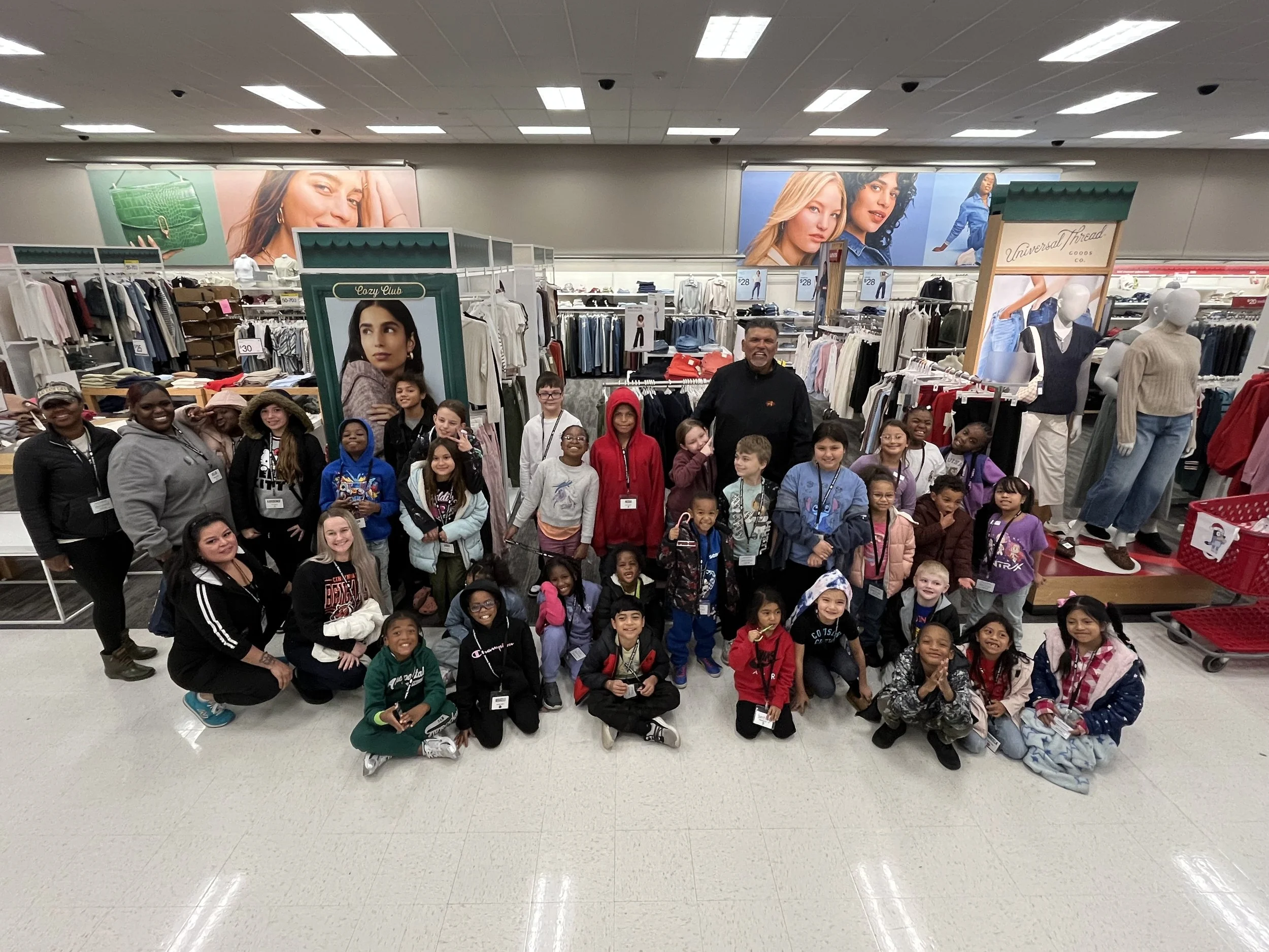 Anthony and Oyler students