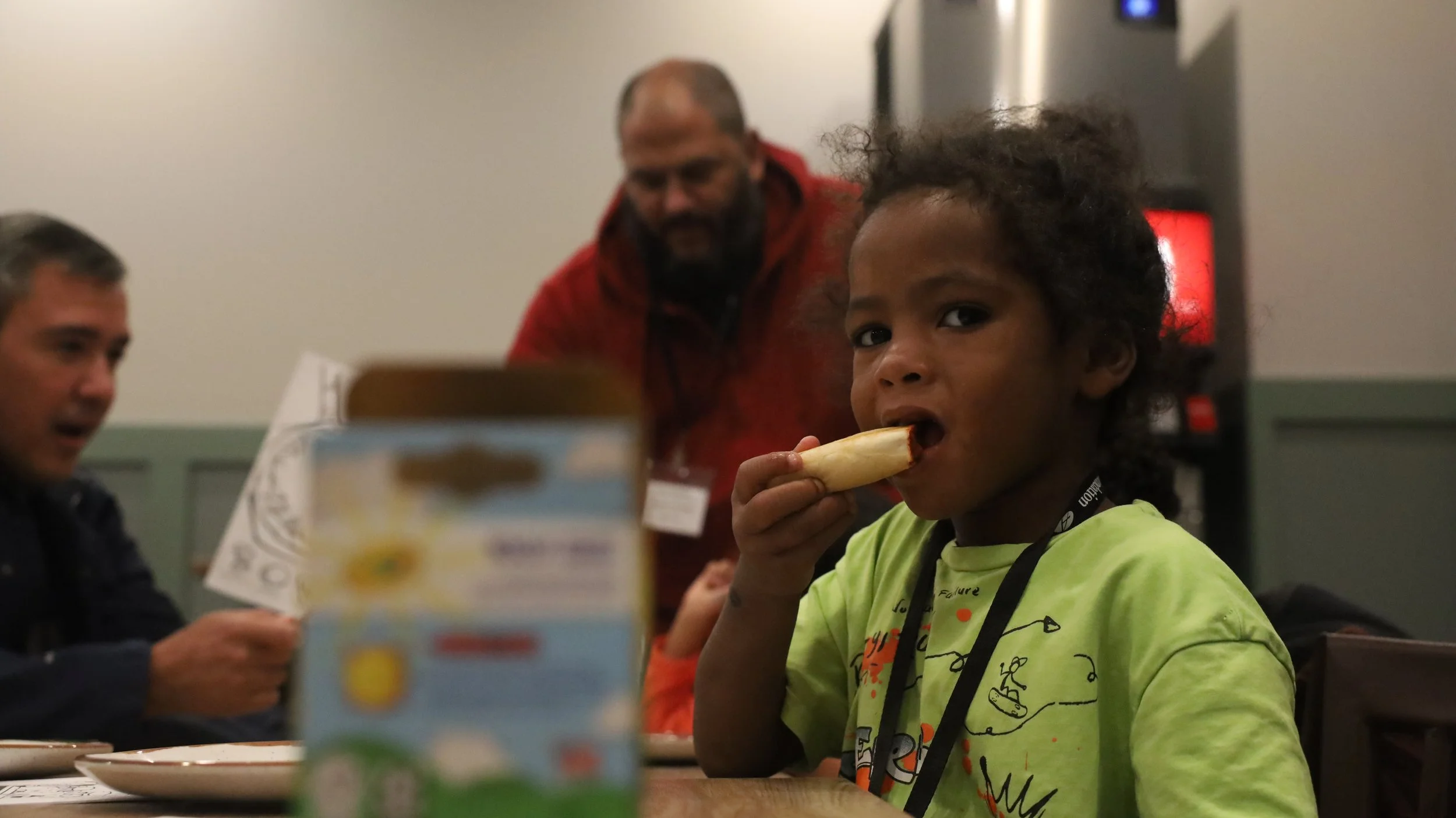 Oyler Student Eating at LaRosa's_Nick Custer Photos.JPG