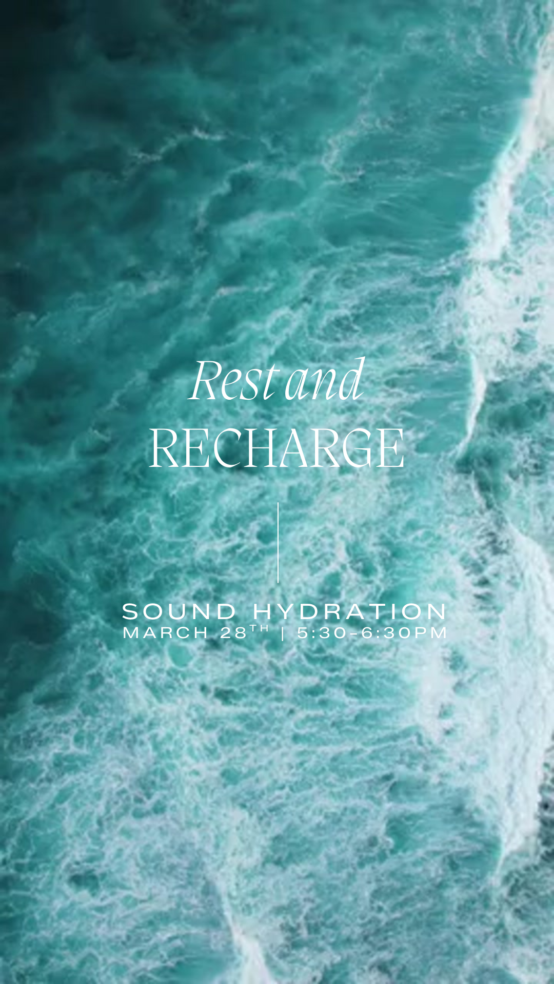 Blue and White Ocean Motivational Rest Quote Mobile Video.png