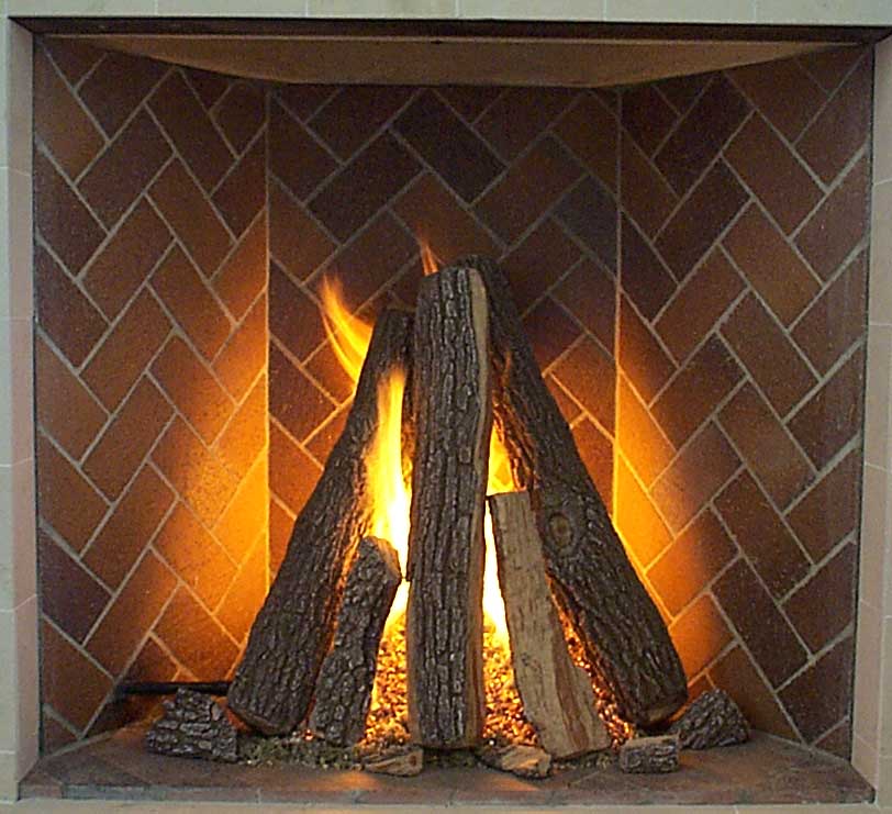 Rasmussen Rumford Tipi View Full Specs Rasmussen has designed gas log sets specifically for use in Rumford Fireplaces. The layout of these efficient fireplaces is not well suited for standard gas log sets.