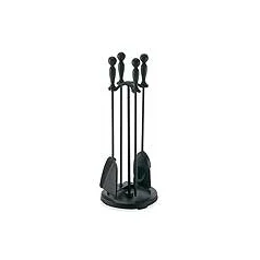 23" Tool Set Designed to be used for a wood stove (includes ash rake instead of tongs) or a raised FP hearth - also available in different handles & finishes.