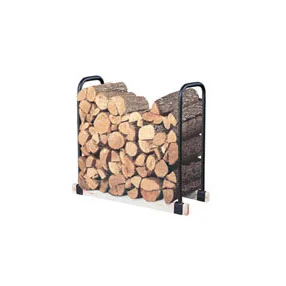 Adjustable Log Rack Heavy duty steel, you provide 2x4's at desired length.