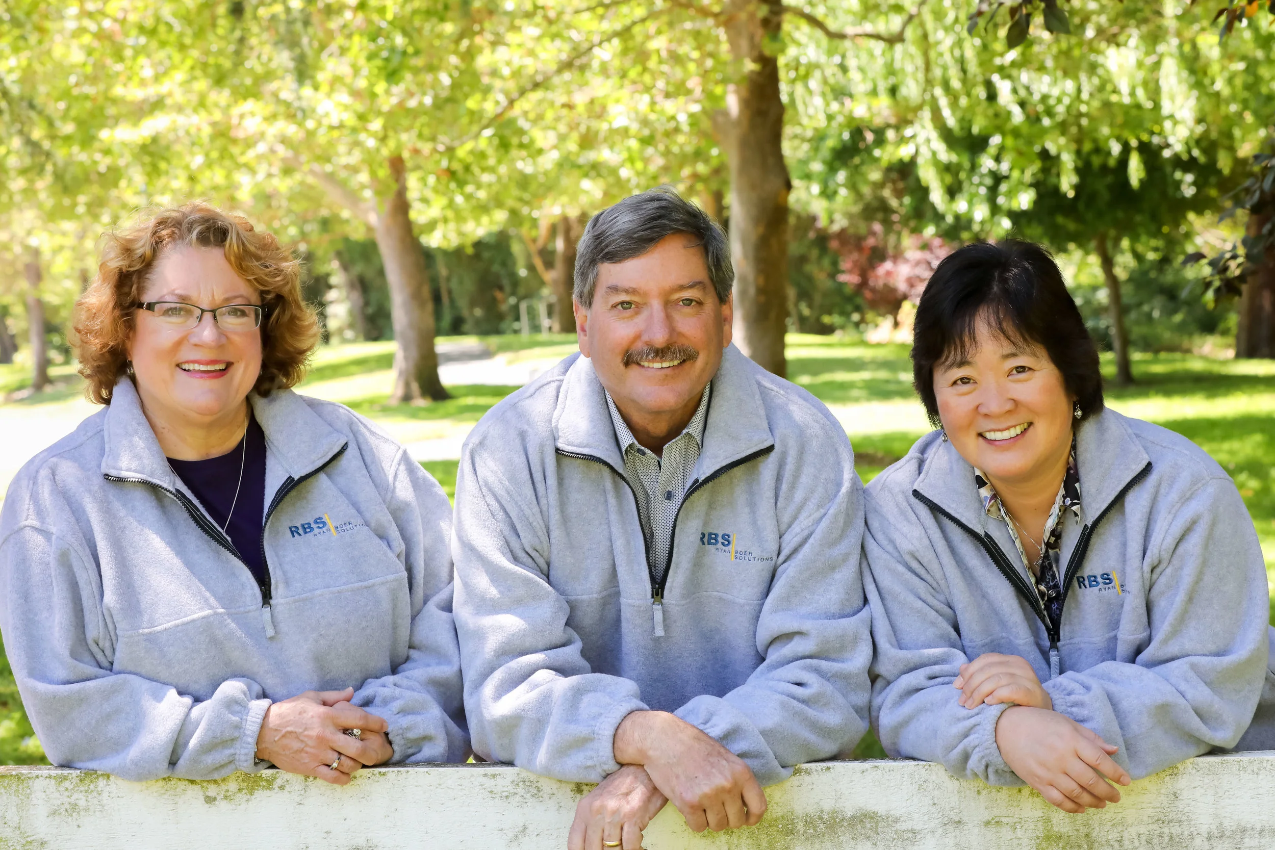Cathy, Patrick, and Lisa.