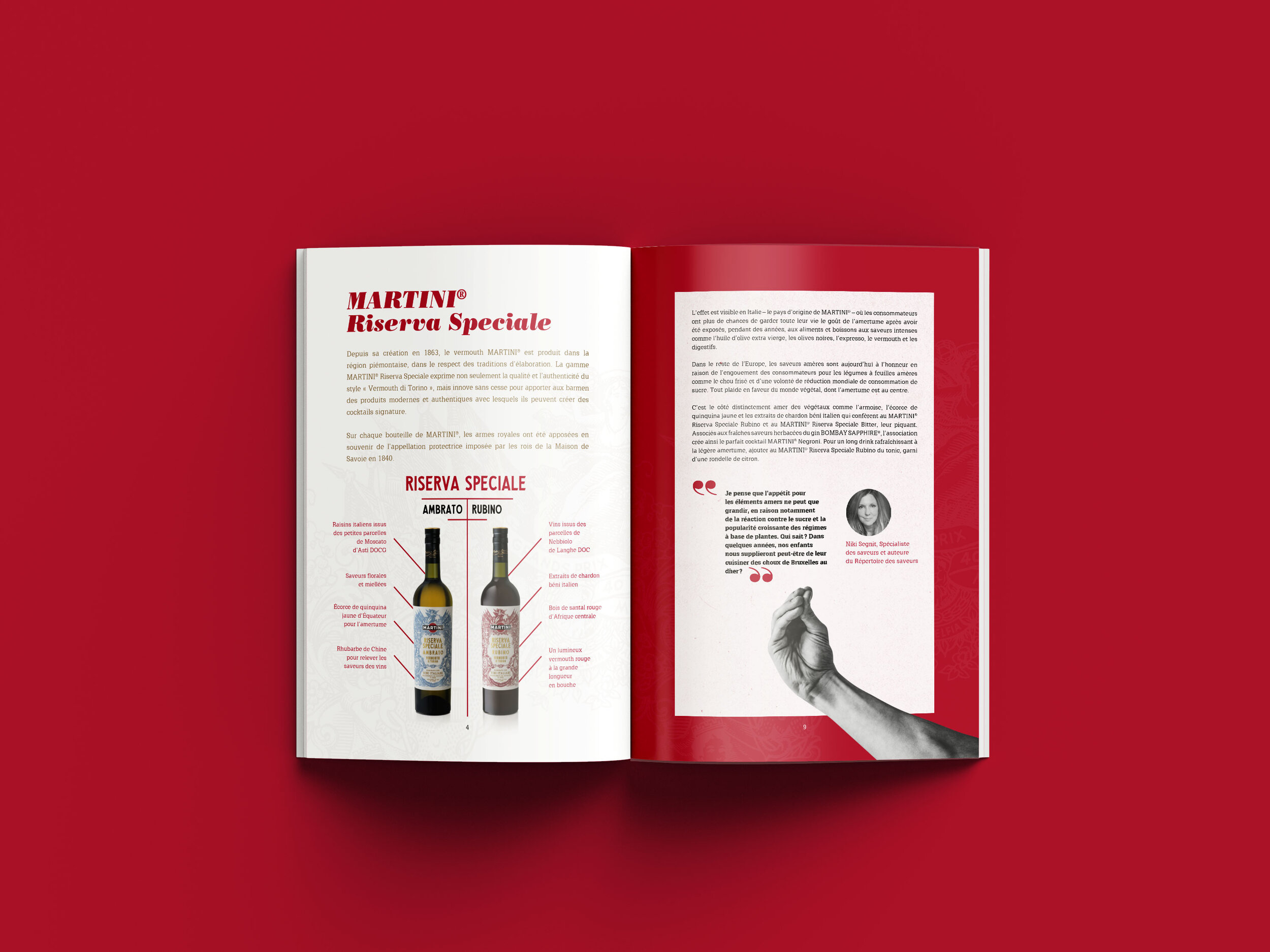 Remiisrael - graphisme - Martini Riserva Speciale Dossier de Presse Ogilvy 2