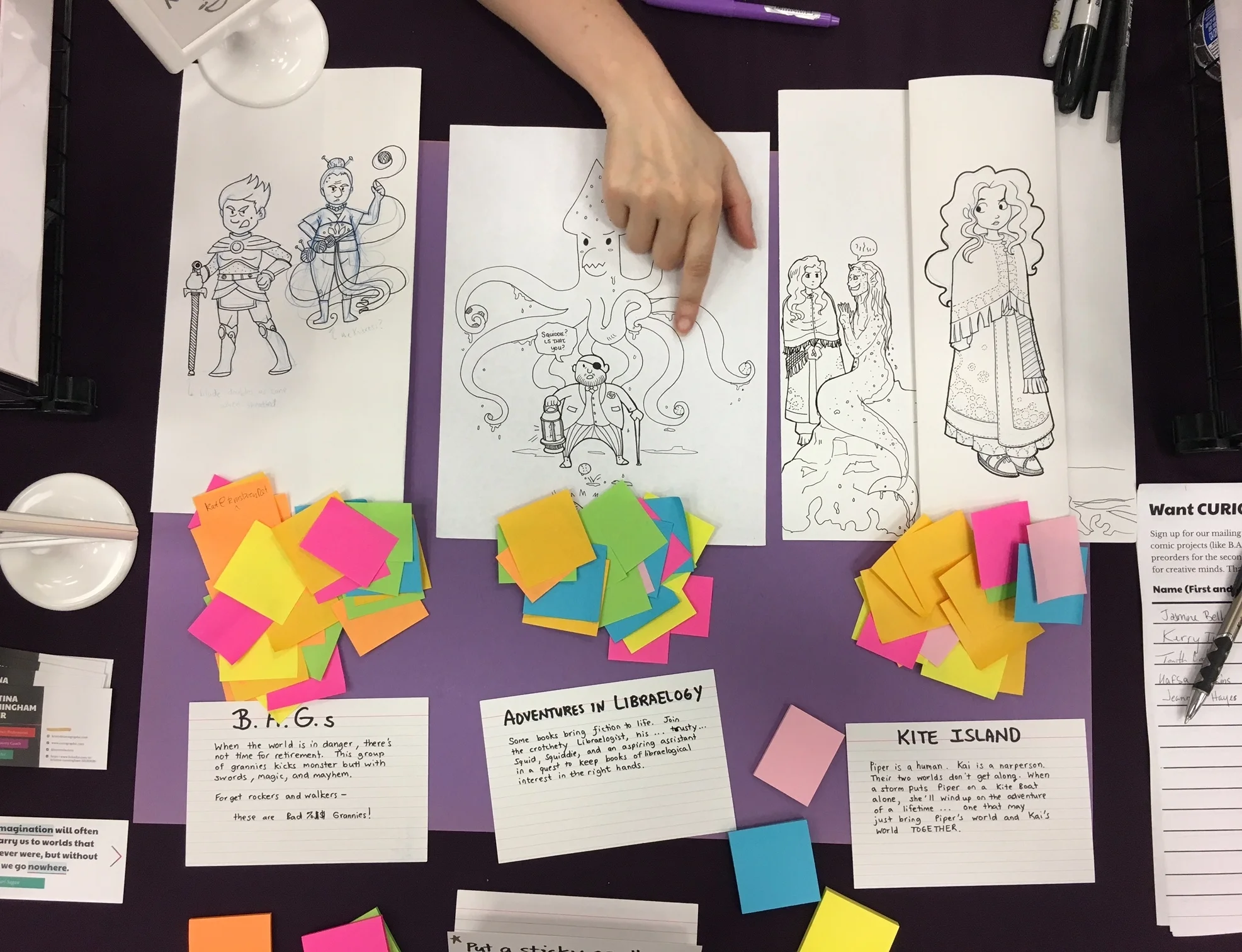 Running a Dot Voting Experiment at Creatorcon 2017