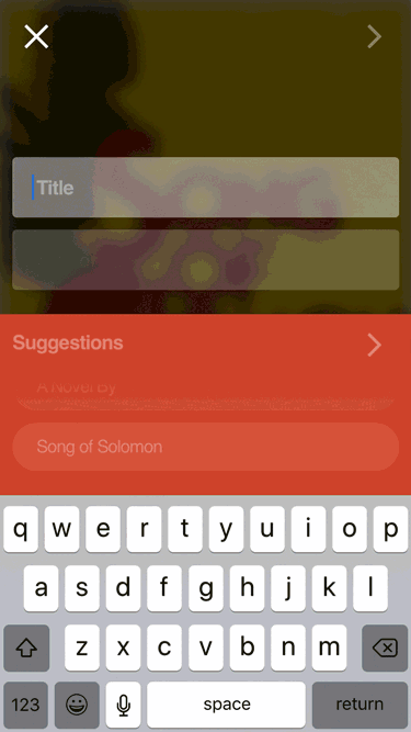 The found text is presented when adding metadata about the screenshot.