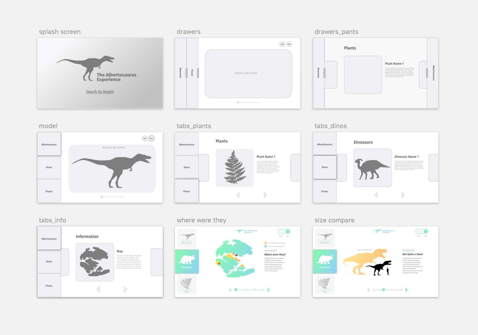 WIREFRAMES