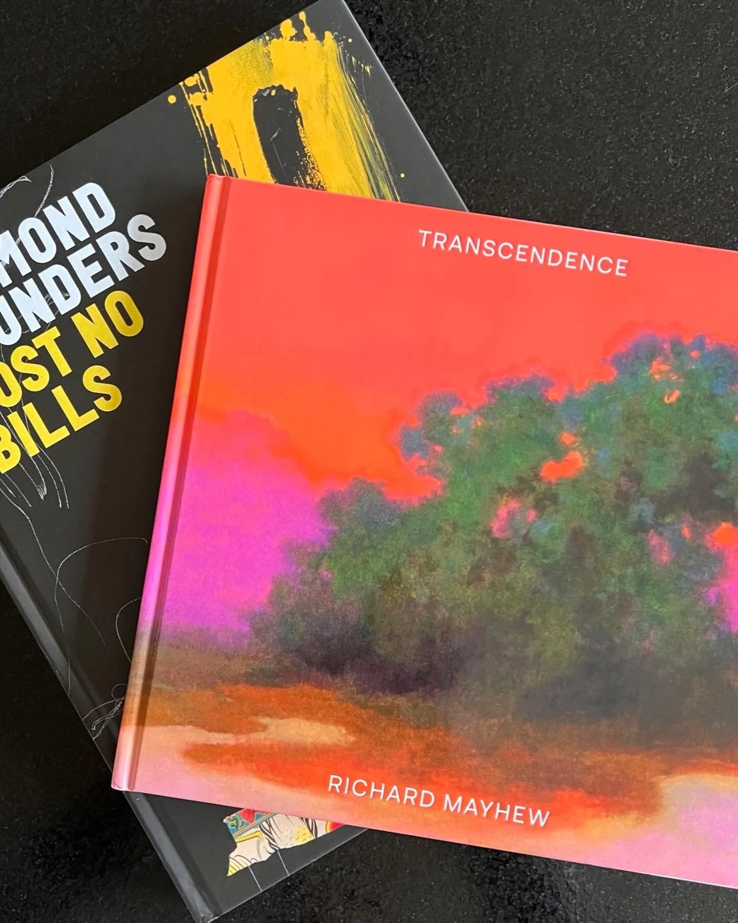 New books! Been looking for #richardmayhew and #raymondsaunders for a while.
