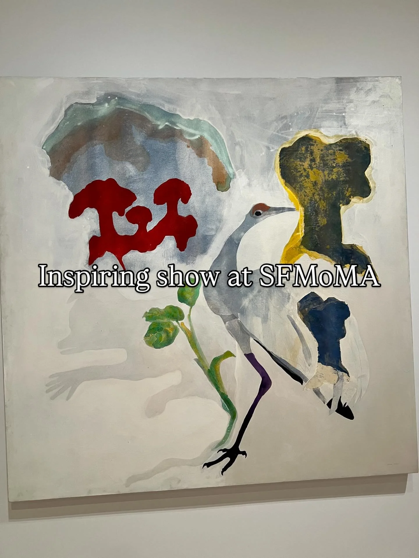 Enjoyed traipsing around the museum today and learning about a new artist. Inspired to work symbolism back in, and use these washes of color.