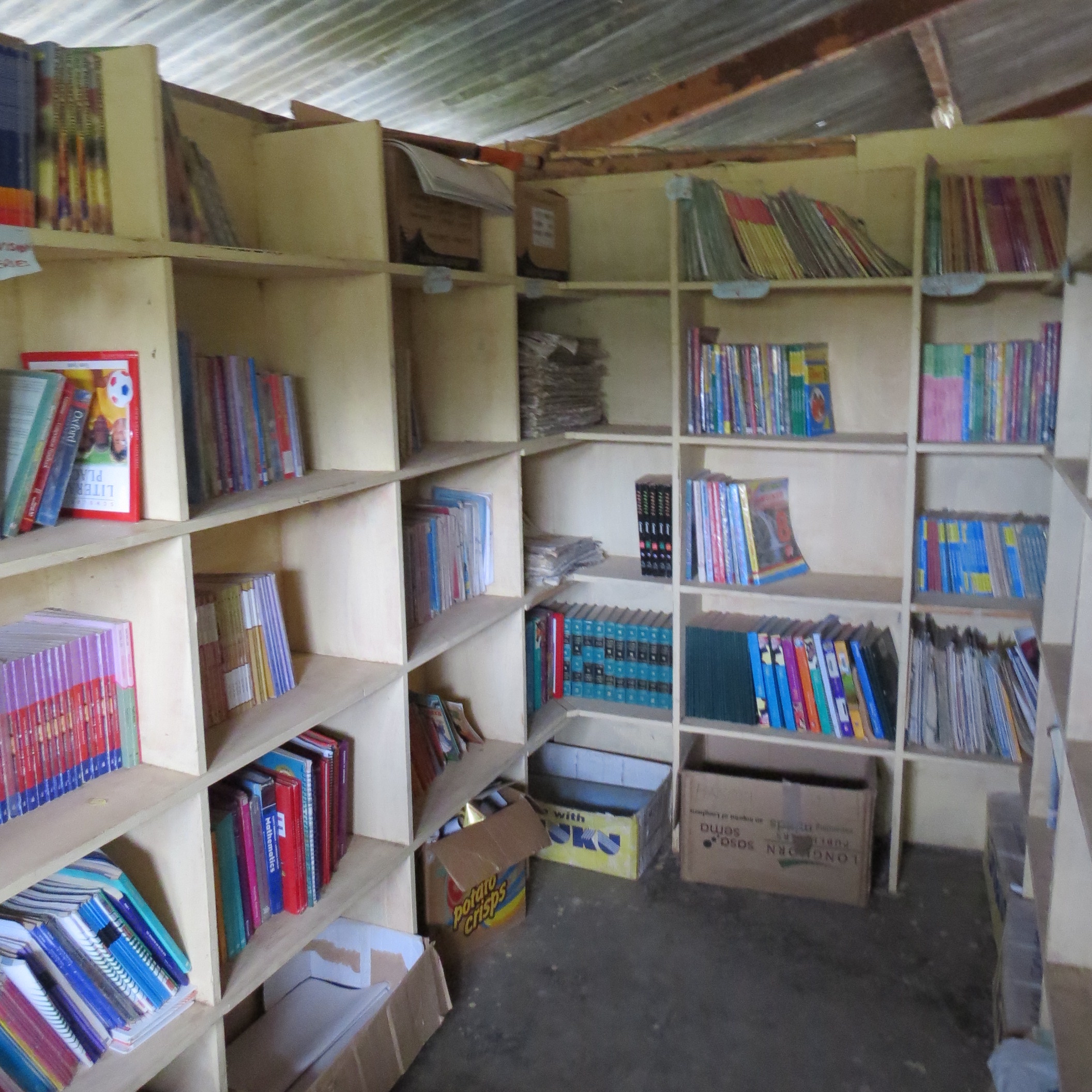 Library at Kokwa Primary School