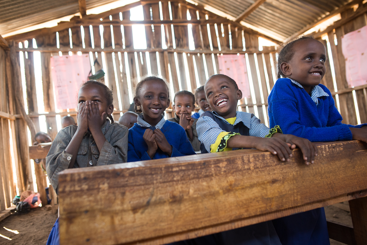 A funny moment at Kachiuru Primary