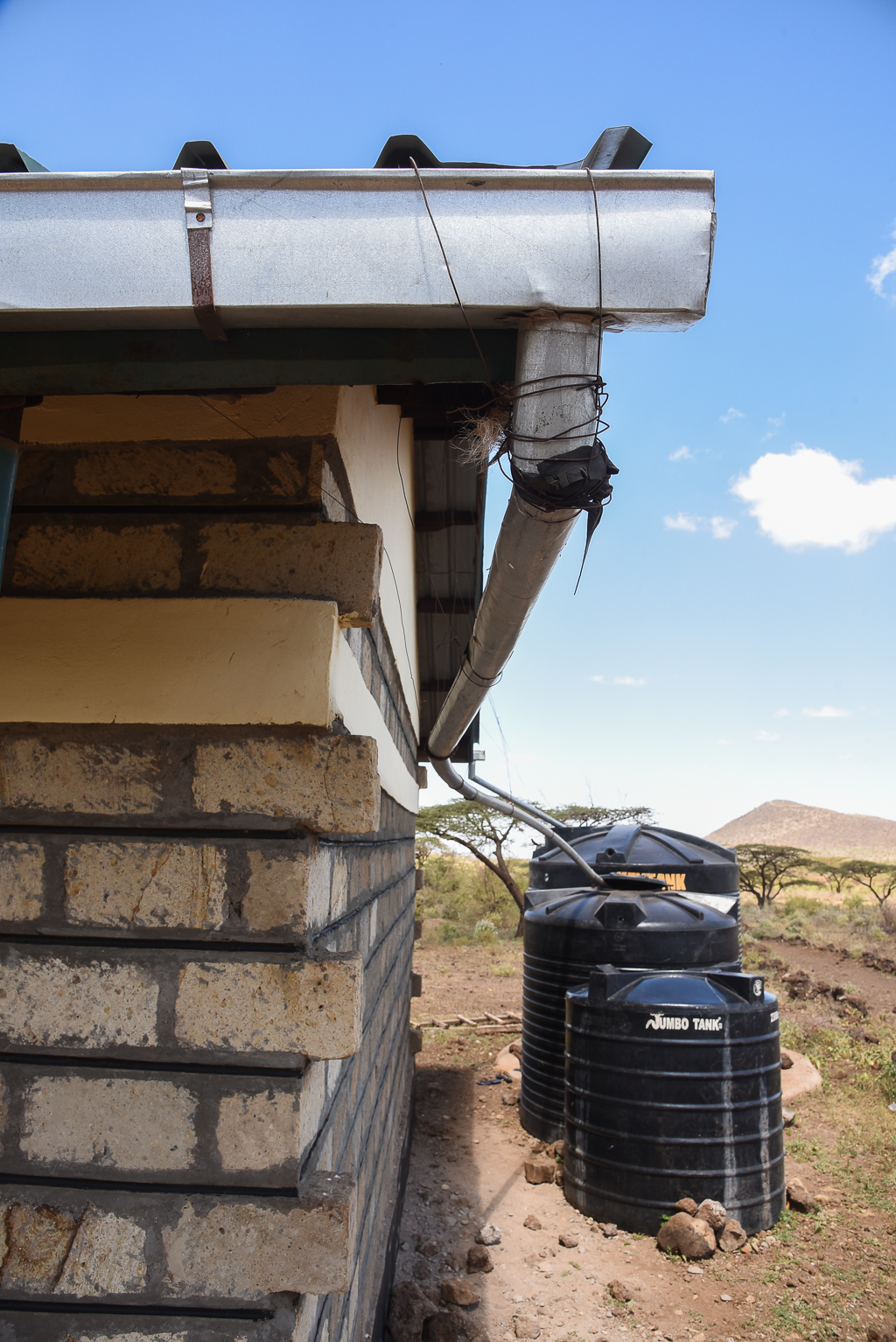Tanks for roof water catchment