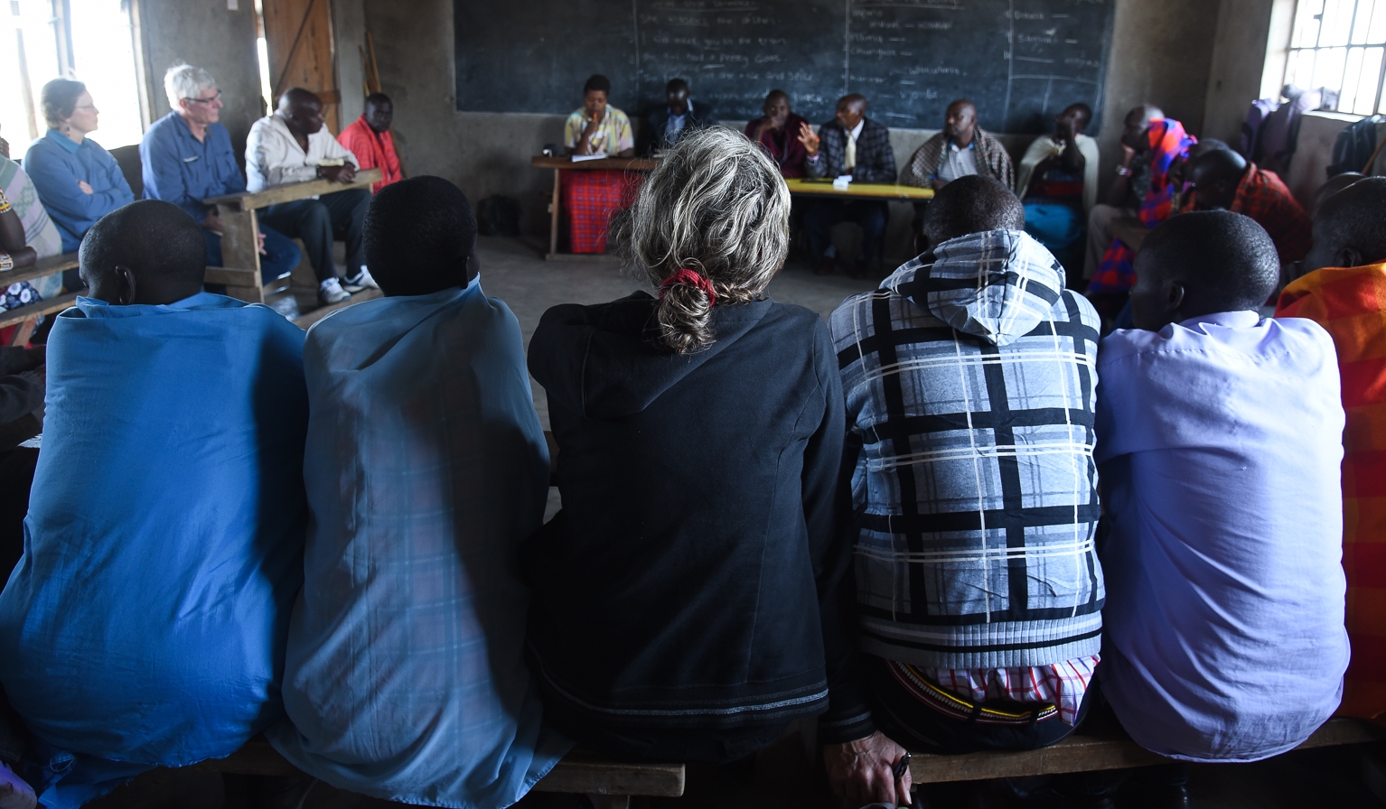 MEETING WITH THE BOARD OF MANAGEMENT AT ENDONYIO SIDAI PRIMARY SCHOOL