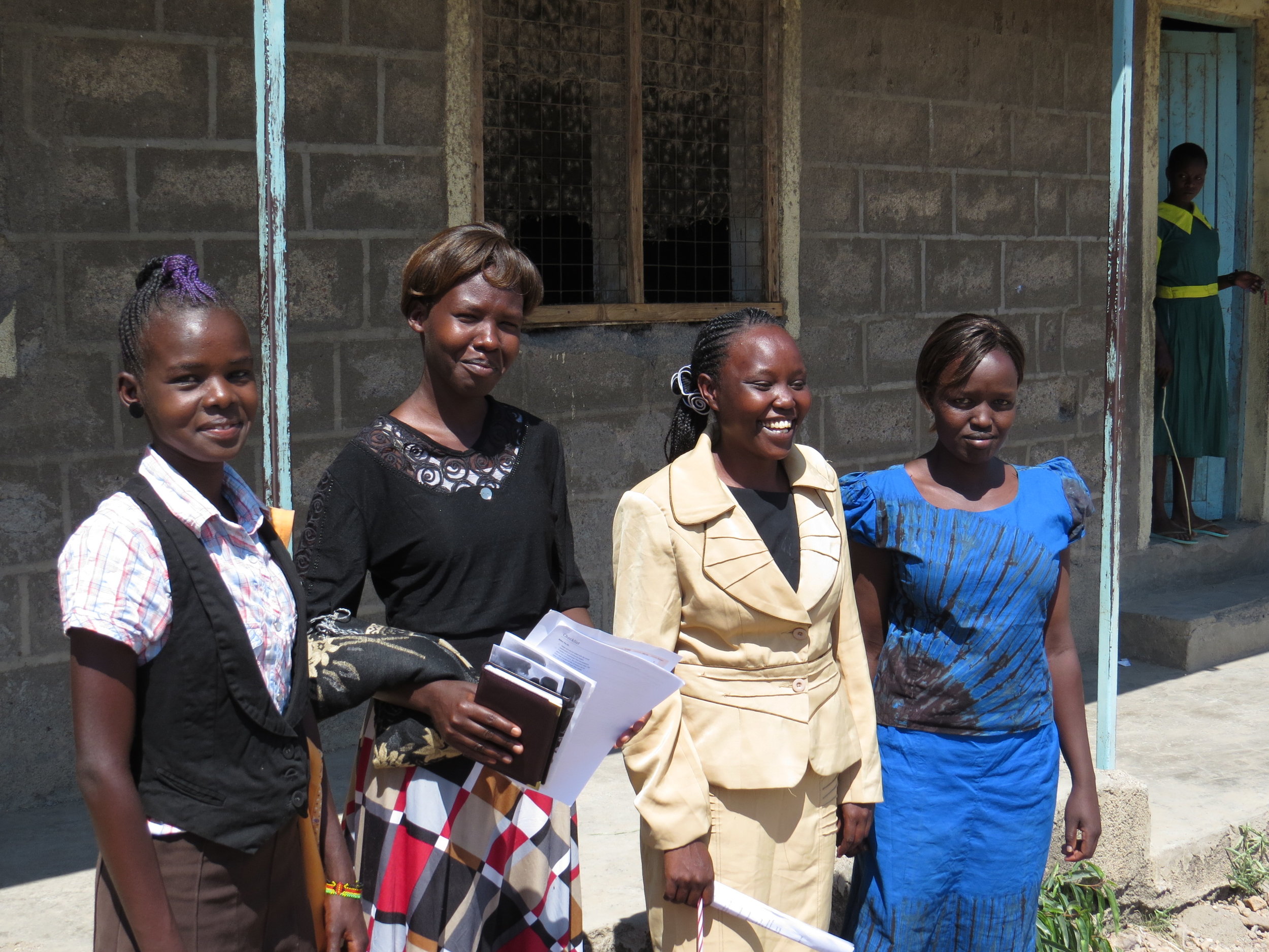 Irene Lechingei and Kokwa Primary teachers