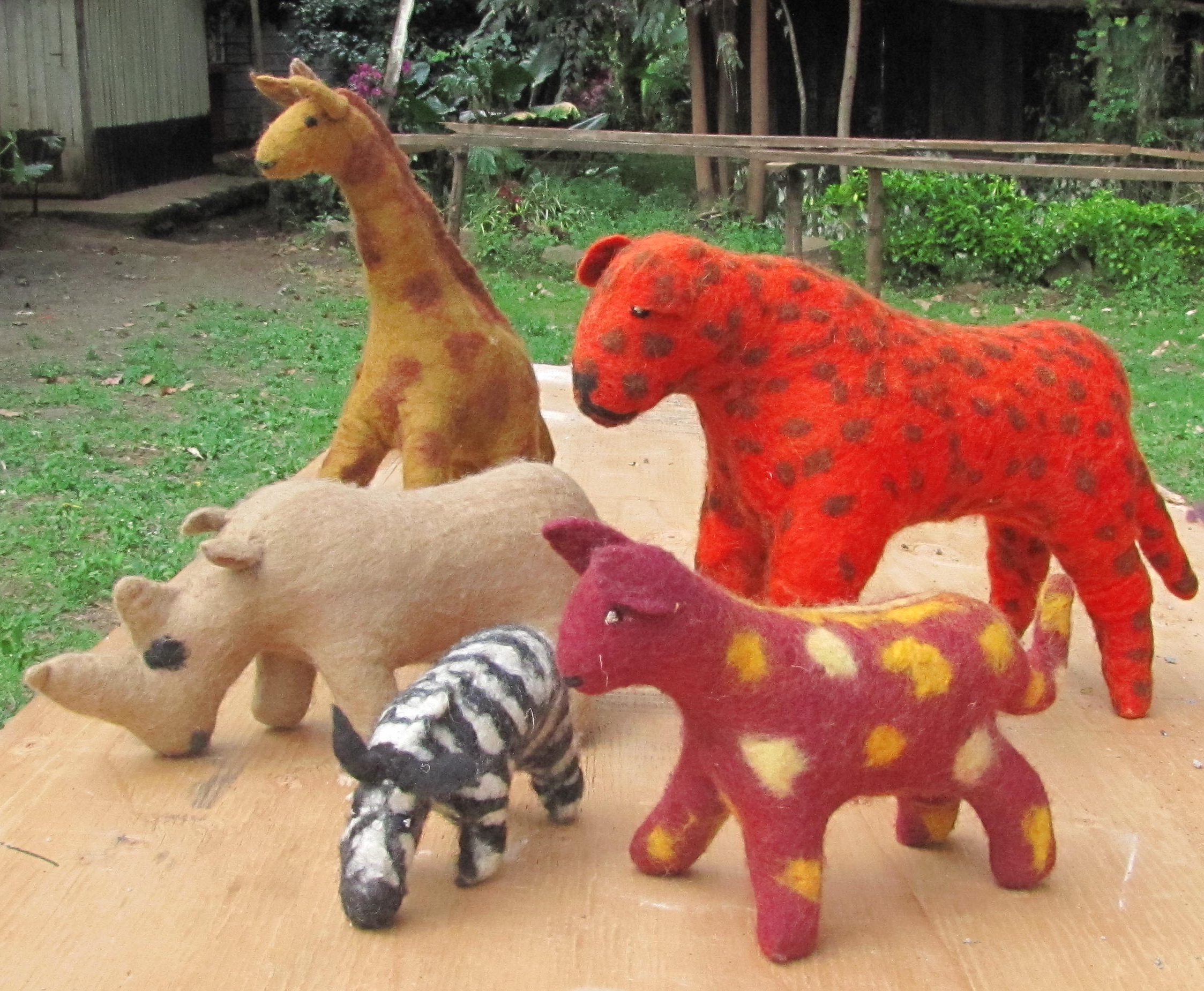 Felted critters