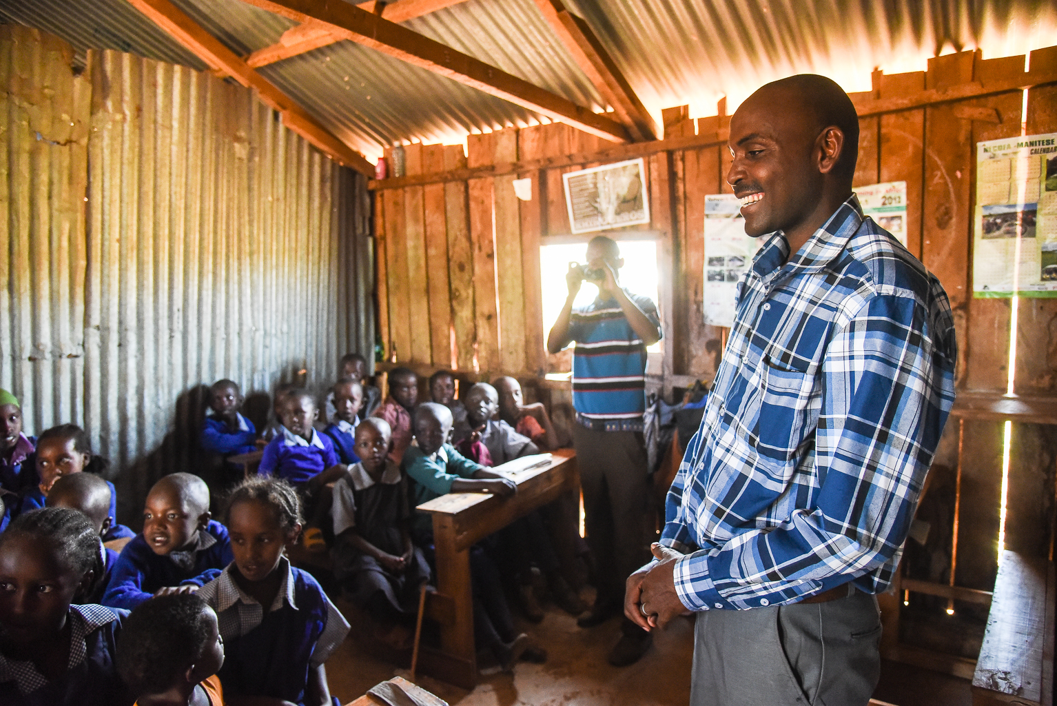 Head Teacher Samuel Mutabari