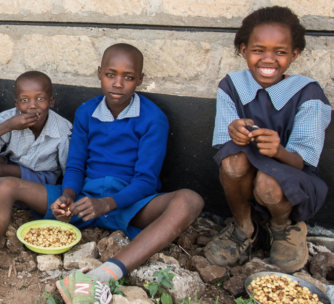 Support the school lunch program: $750 feeds 100 students for 3 months. 