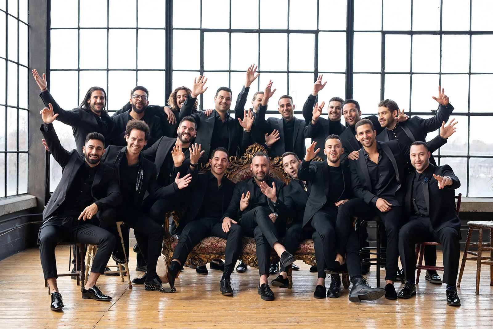 Toronto-photographer-wedding-yorkville-city-urban-burning-man-bride-groom-symes-portrait-OBJX-studio-groomsmen-bridal-party