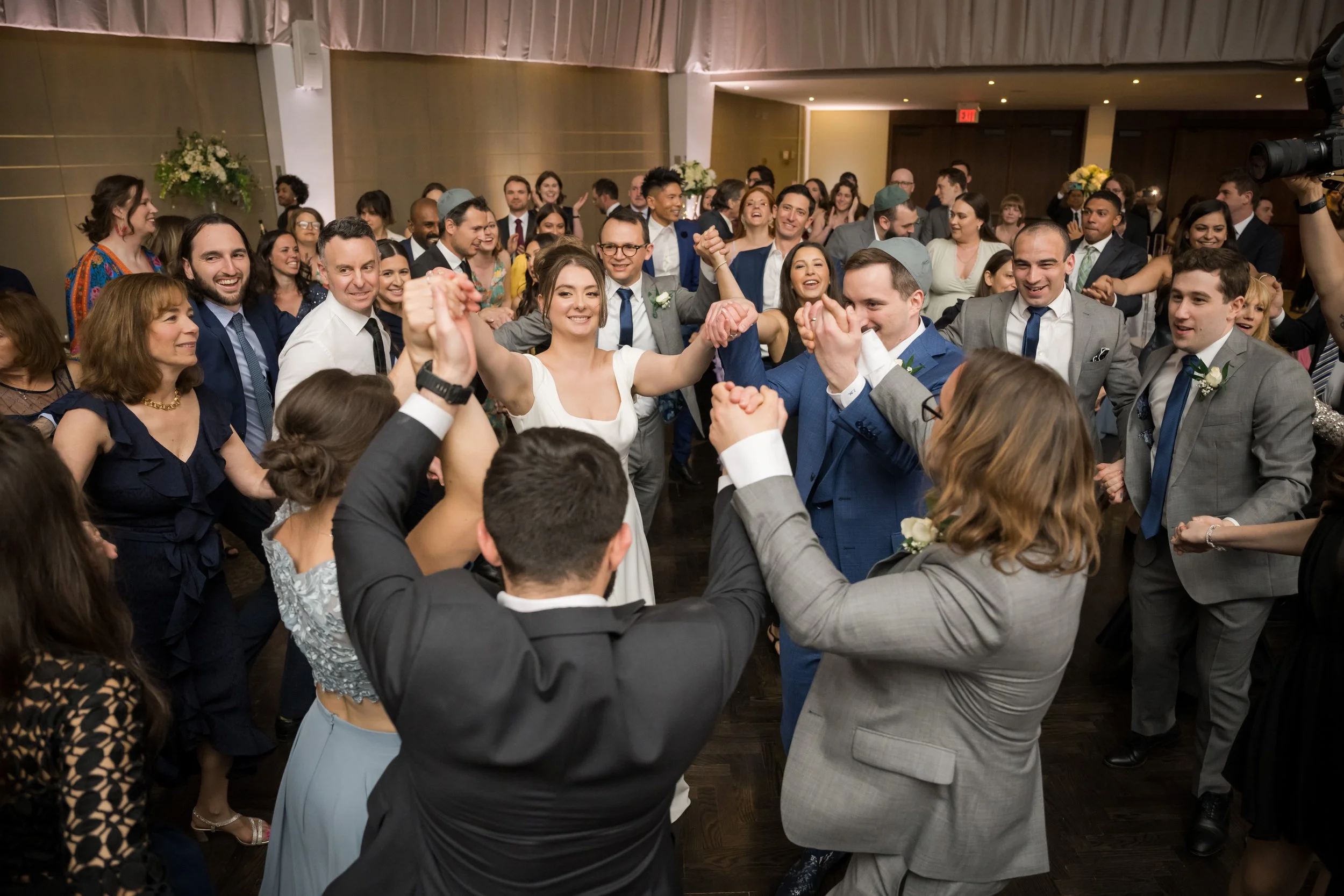 Horah dancing wide shot