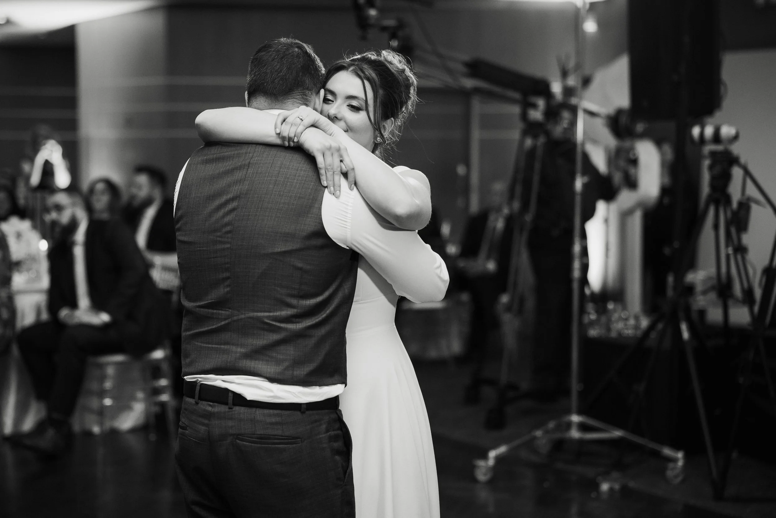bride during first dance