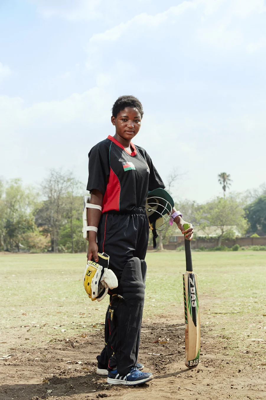 Shahida Hussein, captain.