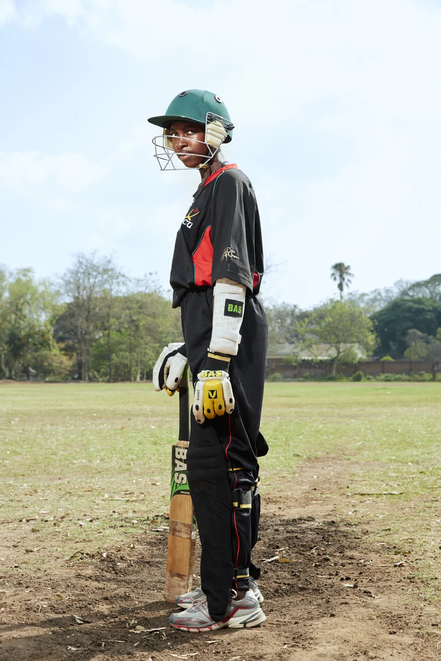Dalida Dzimau, batsman