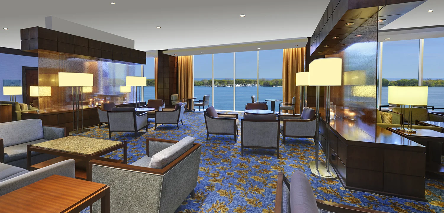 Interior Lounge, Westin Harbour Castle, Toronto.