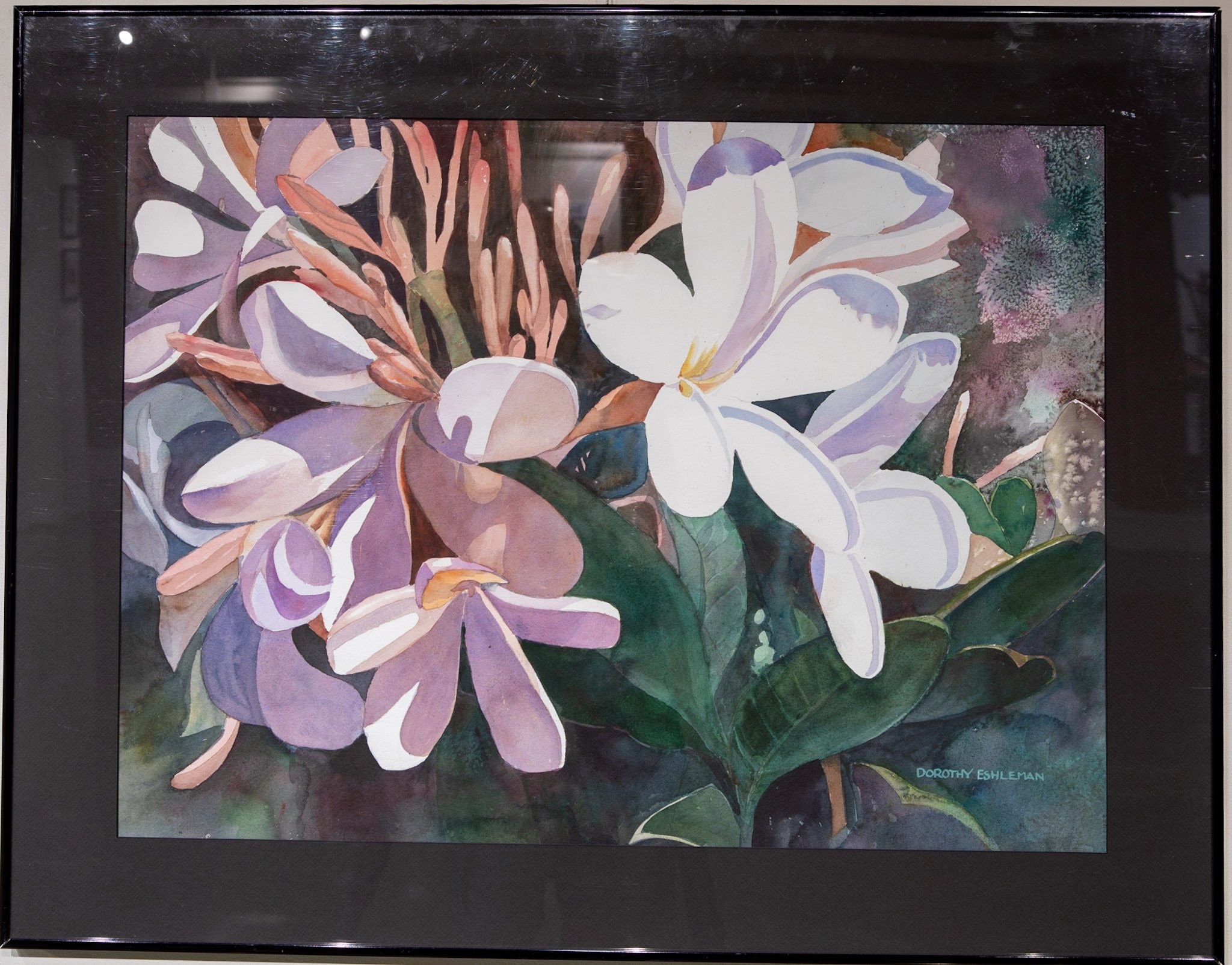 Dorothy Eshleman, "Fragrance of Hawaii," Watercolor