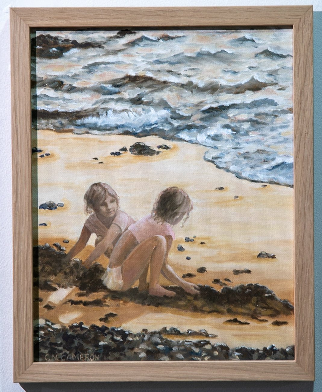 Candice Cameron, "Lava Lava Beach Sunset," Oil
