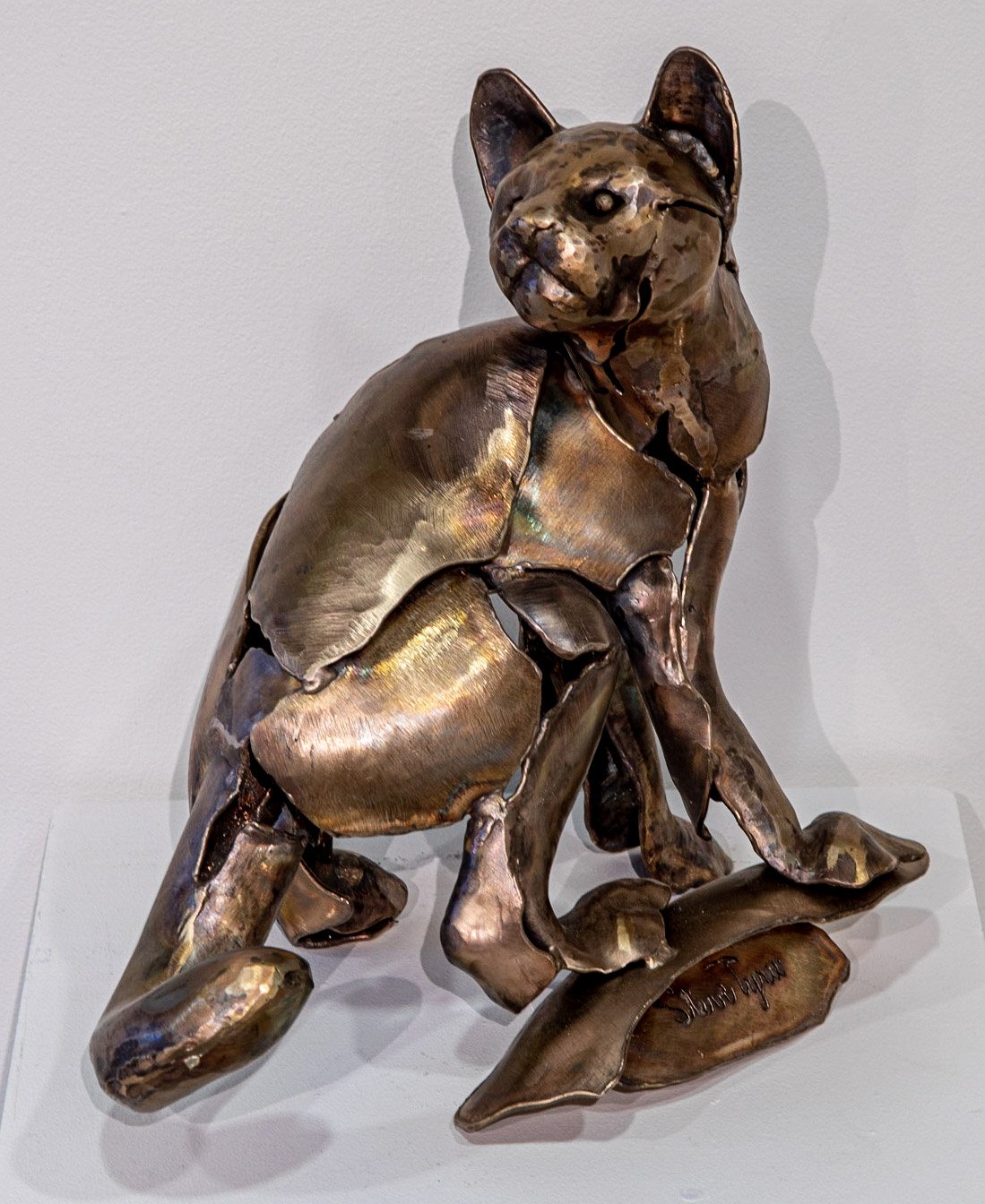 Steve Tyree, "Cougar Cub," Bronze