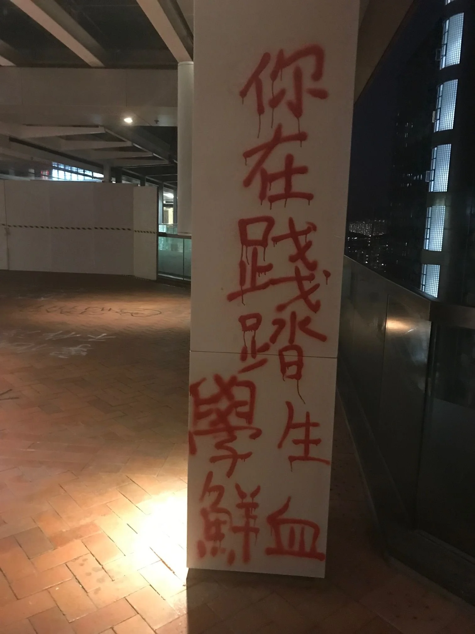 you are stepping on the blood of students.jpeg