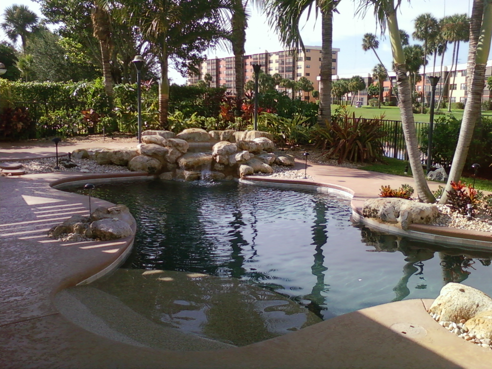 Walk In Entry Roberts Pool Design Pools Spas Waterfalls Walk In Entry Roberts Pool Design Pools Spas Waterfalls
