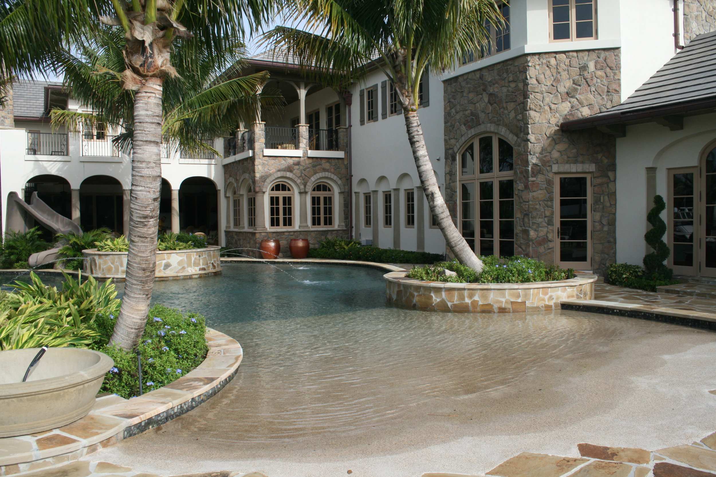 Walk In Entry Roberts Pool Design Pools Spas Waterfalls Walk In Entry Roberts Pool Design Pools Spas Waterfalls