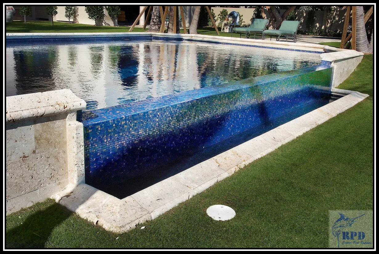 Infinity Pool Vanishing Edge Pool Palm Beach FL Roberts Pool