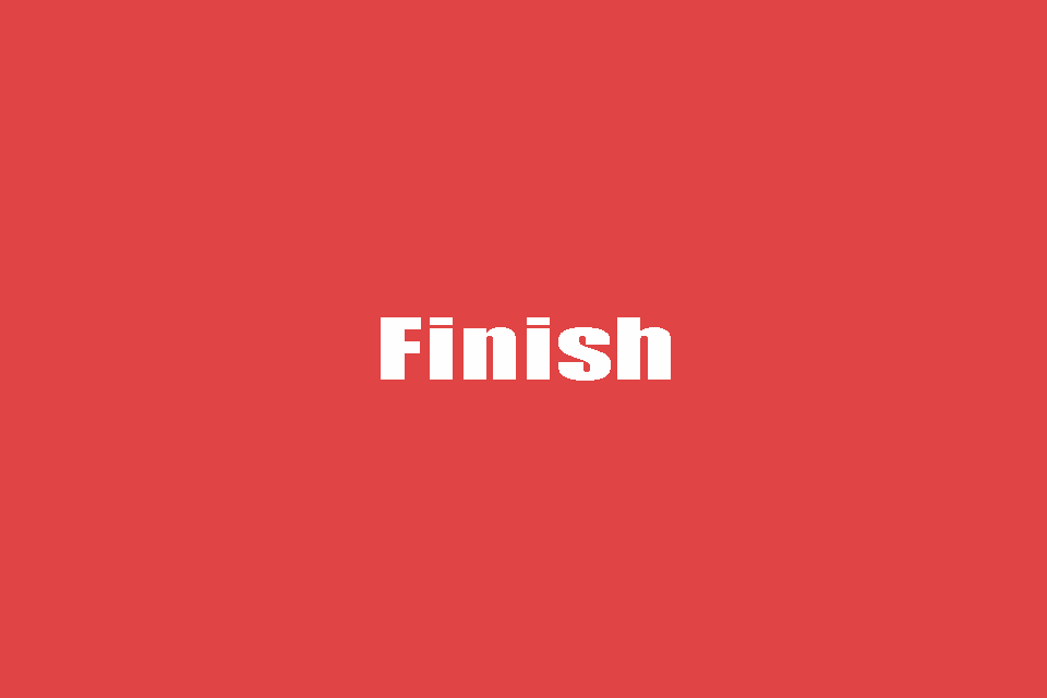 finish