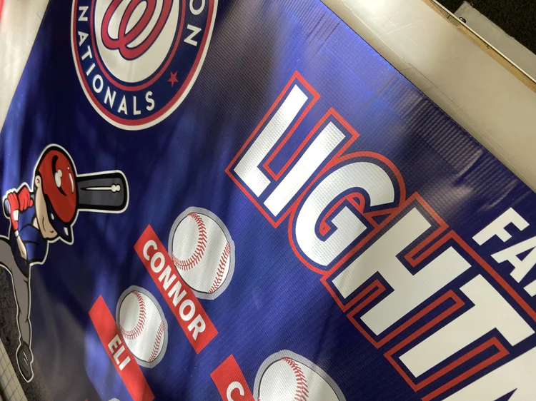 Little league banner