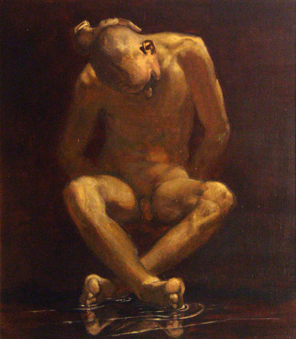 Narcissos, 95x106cm, 2013